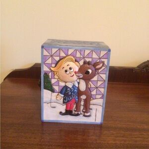 Jim Shore Rudolph & Hermey Box